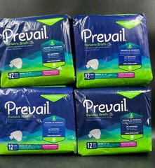 Prevail PV-017 Bariatric A Incontinence Brief XXL Bariatric 48 Ct