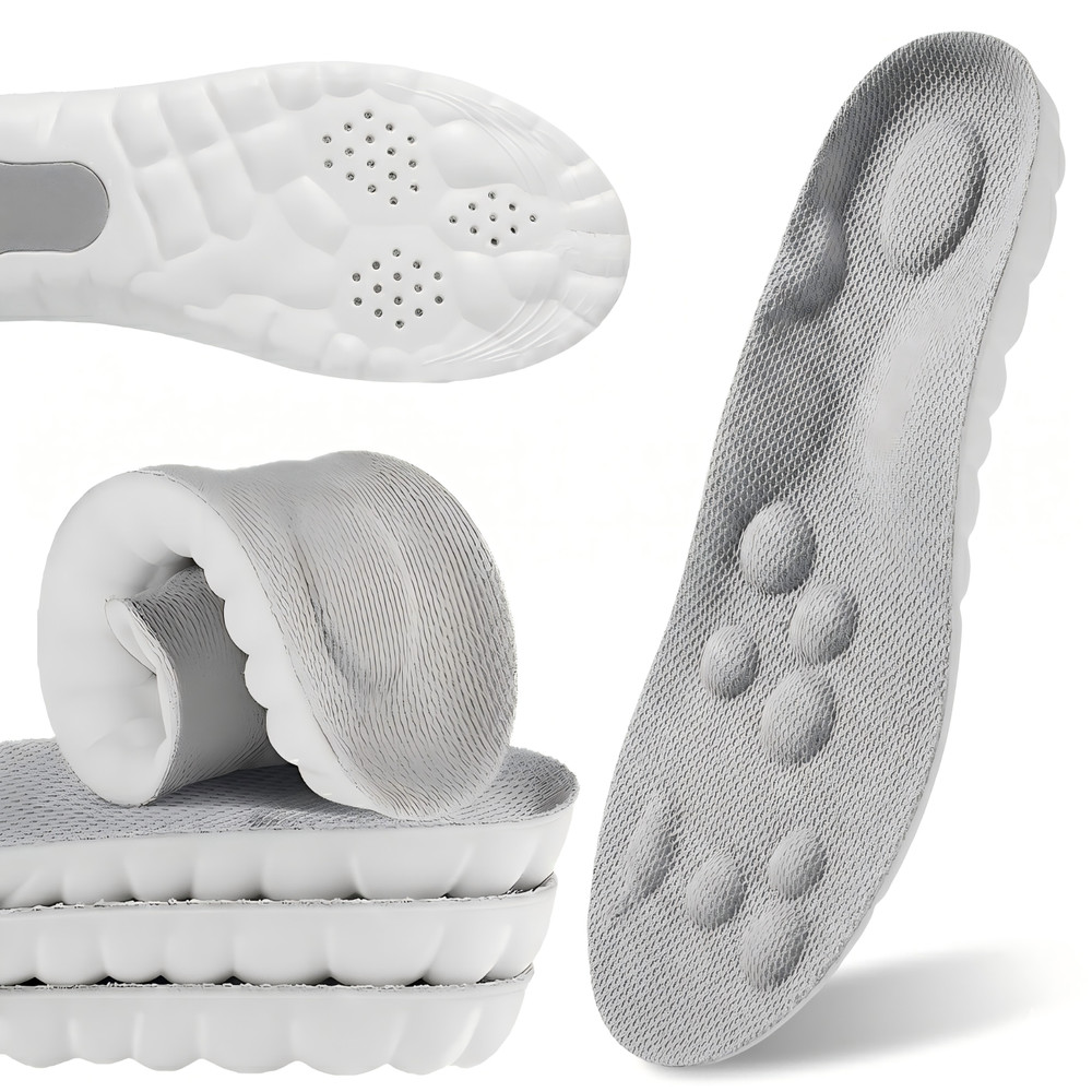 Heavy Duty Orthotic Arch Support Shoe Insoles Plantar Fasciitis Pain Relief Work