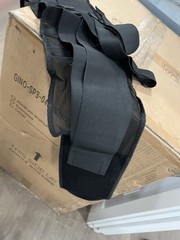 Valeo Lumbar Back Support Belt XL Black Adjustable Machine Washable