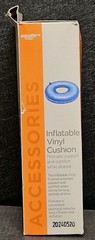 Equate Inflatable Vinyl Cushion – Support & Comfort While Seated *Open Box*