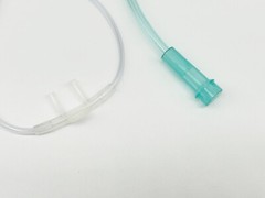 5 Pack Oxygen Nasal Cannula for Adult, Soft-Touch Tubing with 7 ft, Green