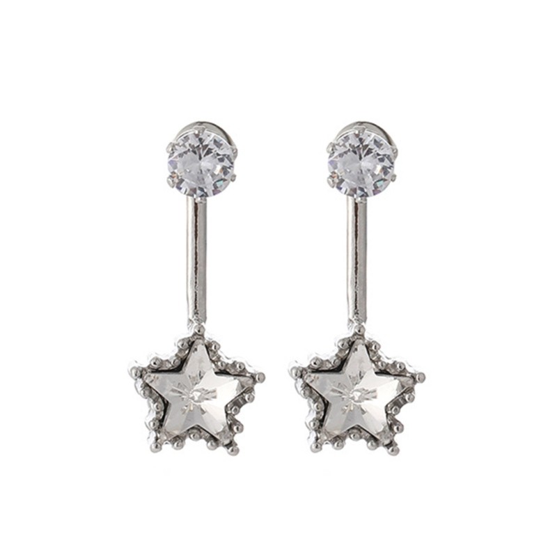 Allergy Safe Twinkle Star Studs Everyday Wear Zinc Alloy Fashion Accessory