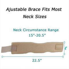 Women Men Comfy Neck Support Cervical Collar Traction Device Brace Pain Relief
