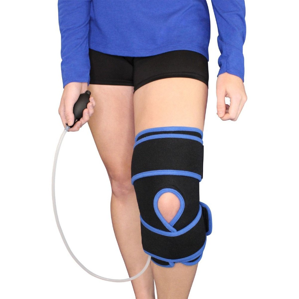 Knee Ice Pack Wrap with Compression for Knee Pain & Swelling Relief