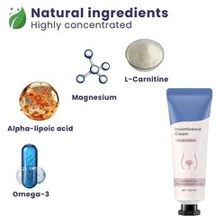 Women Incontinence Cream Active Control Anti-Leak Soothing Protection Daily Care