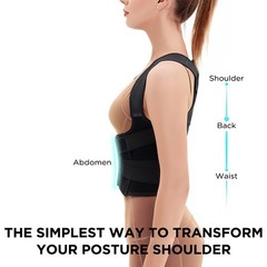 Posture Corrector Support for Upper and Lower Back Shoulder Brace Belt Band