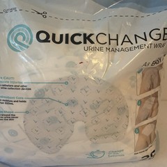 QuickChange Male Incontinence Urine Management Wrap 25 Count Pack – Easy to Use