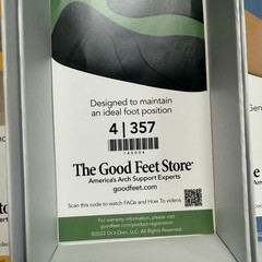 The Good Feet Store 3-Step System Strengthener W457; Maintainer 357; Relaxer B