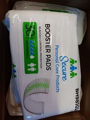 Secure personal care products Ultra Booster Pads 6×30 pieces, 12″ Long BH98102