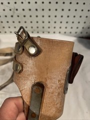 Vintage Prosthetic Arm Adult Arm With Harness Steam Punk Oddity Prop #3