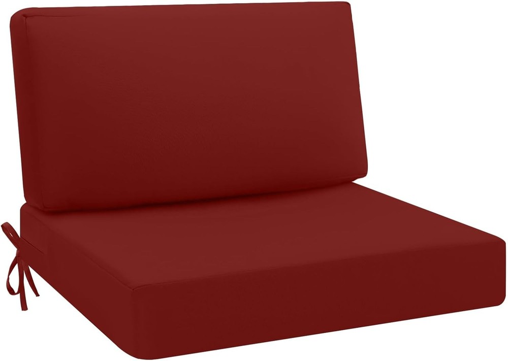 idee-home Outdoor Cushions for Patio Furniture, 28.5 x In, Spice