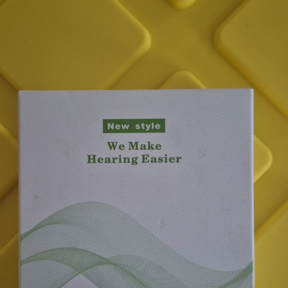 Over-the-Counter Hearing Aid for Adults, White Color, Retail Box Only