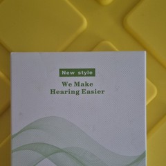 Over-the-Counter Hearing Aid for Adults, White Color, Retail Box Only