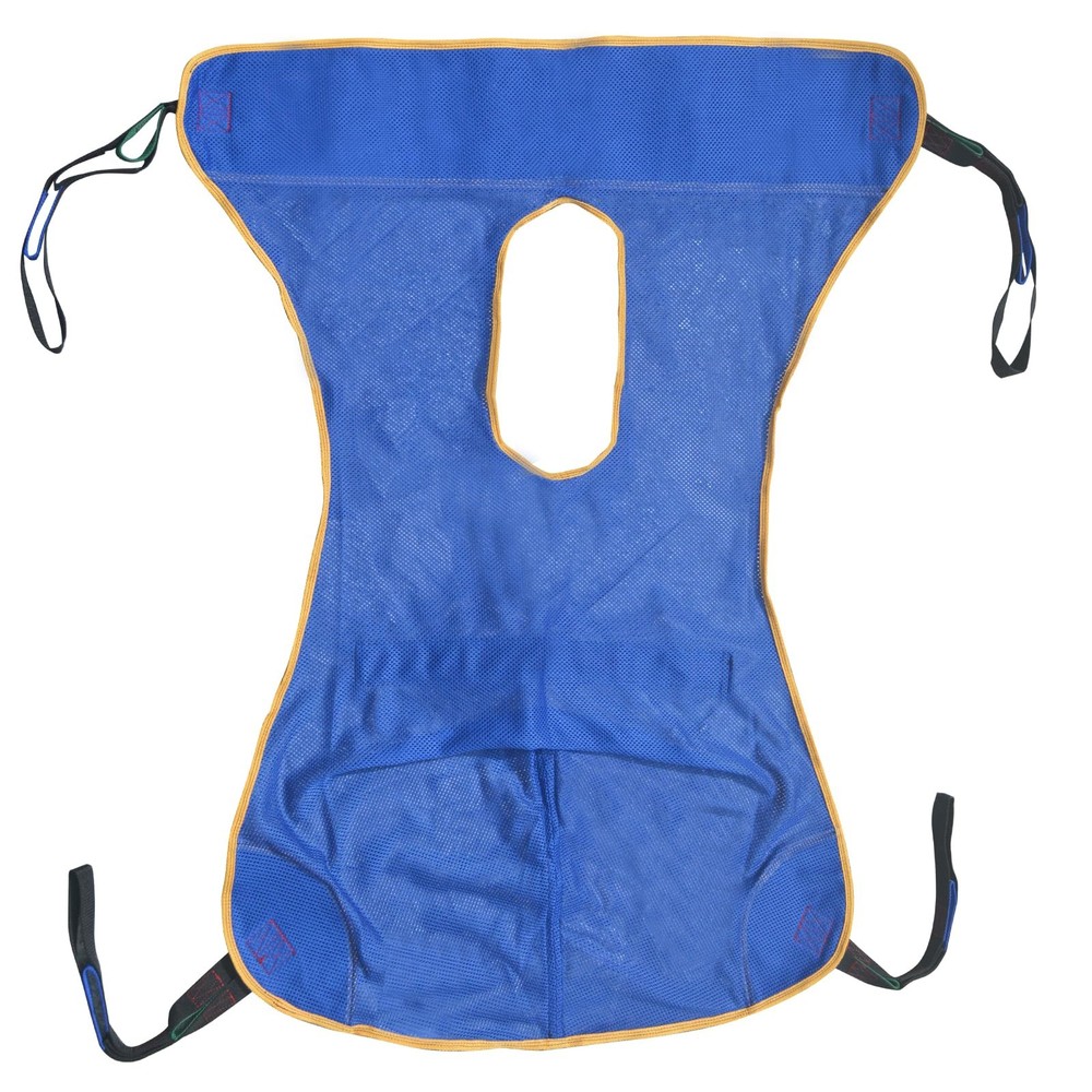 Full Body Mesh Commode Patient Lift Sling,600lbs Weight Capacity-with Hoyer, …