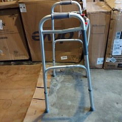 Drive Deluxe Folding Walker 2 Button 10200-1