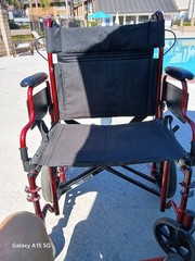 NOVA Lightweight Transport Wheelchair (352P)
