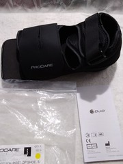 DJO Global 79-81233 Procare Square Toe-Post Operations Shoe, Size Small