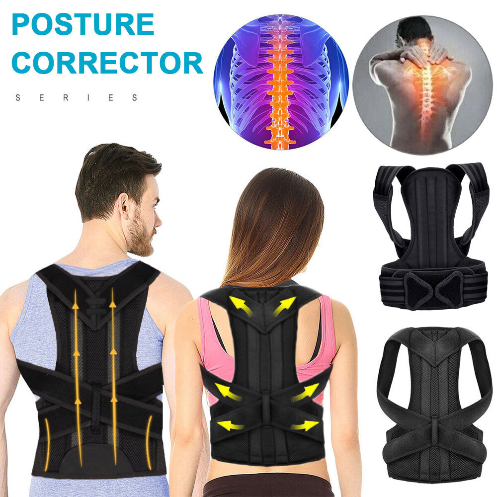 Back Posture Corrector Women Men Spine Back Support Upper and Middle Back Brace