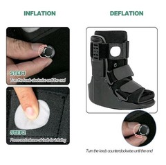 Jewlri Air Walking Boot Fracture Boot Short Walker Protection Fits Left or Right