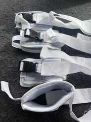 12 pc Safety Bed, Chair Restraints Tie Downs, Gait Belt, Legs, Arms, Wrist Strap