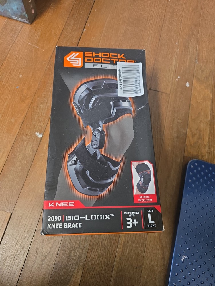 Shock Doctor Bio-Logix Knee Brace RIGHT KNEE – Black – L