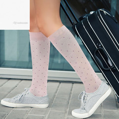 [2 Pairs] Plus Size Compression Socks Wide Calf Bamboo 15-20 mmHg Knee High