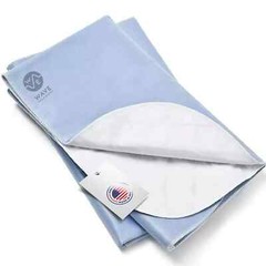 3 NEW BED PADS REUSABLE UNDERPADS 34×36 HOSPITAL GRADE INCONTINENCE WASHABLE