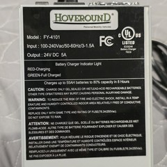 Hoveround Battery Charger Power Cord FY-4101 55AH for Power Wheelchair