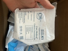 Cure Medical Sterile Cath Insertion Kit Lot 20 Sealed Urinary