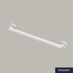 Grab Bar Stainless Steel 24 Inch Matte White Safety ADA Compliant
