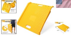 Portable Polypropylene Curb Ramp, 1000 lbs Capacity – Safe & Convenient Access