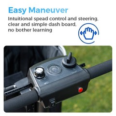 39Lb Ultra-Lightweight 4-Wheel Mobility Scooter – Portable & Foldable Scooter