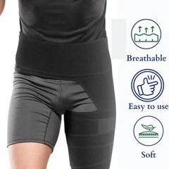 Hip&Groin Support Brace-Compression Wrap for Sciatica Pain Relief&Thigh Recovery