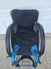 Tilite TR TITANIUM Rigid Frame Wheelchair with lots of upgrades! Ti Lite Quckie