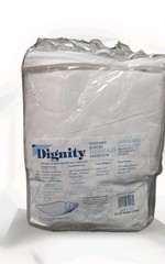 Dignity Washable Quilted BedPad Protector 34″ x 36″ Cotton Birdseye #34080 NEW