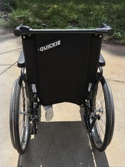 Quickie LXI Transit Folding Wheelchair In Mint Condition 18×17 Inches