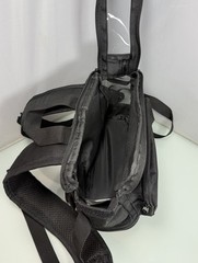 O2Totes Rhythm P2 Black Backpack Travel Bag with Padded Straps & Accessory Space