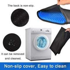 Thick Double-Layer Gel Cushion 18.9×17.7 for Home, Office, Car & Wheelchair