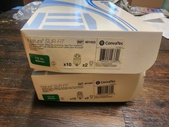 20 ConvaTec 401553 Natura Sur-Fit Urostomy Pouch 1-3/4″ 45mm Exp. 2027