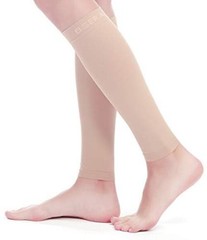 BSERA Calf Compression Sleeve Women, X-Large (Calf 18″-19.5″) Skin/Nude 2 Pairs