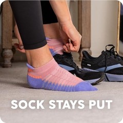 Silver Compression Fit Performance No Show Athletic Running Socks Small Black