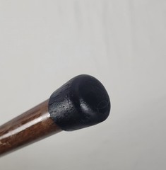 Made In Italy Woody Duck Right Hand Palm Grip Handle Walking Cane