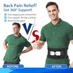 Back Brace for Lower Back Pain Men Women, Adjustable M (Waist: 30-37 Inch)