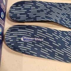 Powerstep Original Full Length Arch Orthotic Insole Size A M4-4.5 W6-6.5