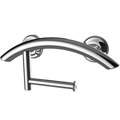 Decorative Grab Bars – 3-in-1 Safety Towel Bars with Toilet Paper Holder –