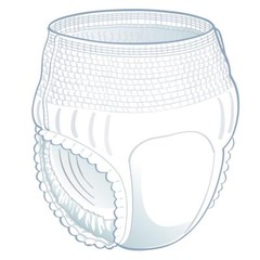 Medium Disposable Incontinence Underwear Super Absorbent Soft Fit 28-40 Inch …