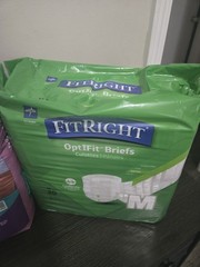 FitRight OptiFit Dipers With Tabs & Assurance Pull Ups Max/Extra Absorbency