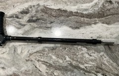 Ergonomic Underarm Crutches, Black Cobra Ergobaum Dual (5′ to 6’6“) EUC *READ*