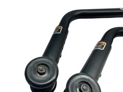 Sunrise Quickie Iris Wheelchair Anti-Tip Wheels Tubes Wheelie Bar