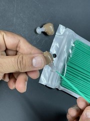 Hearing Aid Cleaning Wax Vent Cleaner Tools Brush with Wire & Magnet- 101 PCS